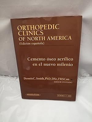 Seller image for CEMENTO SEO ACRLICO EN EL NUEVO MILENIO (Orthopedic Clinics of North America, Num. 1, 2005, Tapa dura) EDICIN ESPAOLA for sale by Libros Angulo
