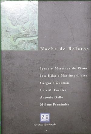 Imagen del vendedor de Noche de relatos a la venta por Librera Alonso Quijano
