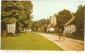 Seller image for Milton Abbas Postcard Church And Main Street for sale by Postcard Anoraks