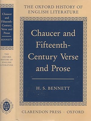 Seller image for Chaucer and Fifteenth-Century Verse and Prose: Oxford History of English Literature Vol. II for sale by Wyseby House Books
