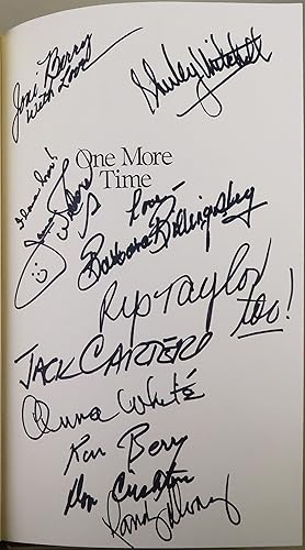 One More Time: A Memoir [SIGNED by 36 CELEBRITIES, including Carol Burnett & Janet Leigh]