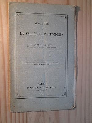 Seller image for Grottes de la valle du Petit-Morin for sale by Expatriate Bookshop of Denmark