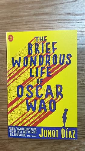 Seller image for The Brief Wondrous Life of Oscar Wao. Signed and lined UK paperback first / first for sale by Signed and Delivered Books