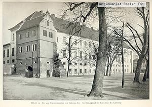 Bild des Verkufers fr Kunst und Knstler am Baden-Durlacher Hof bis zur Grndung Karlsruhes. zum Verkauf von Antiquariat Basler Tor