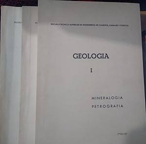 GEOLOGÍA I Mineralogía - Petrografía + GEOLOGÍA II Paleontología + GEOLOGÍA III Estratigrafía