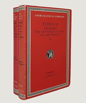 Bild des Verkufers fr Terence. [Loeb Classical Library, complete in two volumes]. zum Verkauf von Keel Row Bookshop Ltd - ABA, ILAB & PBFA