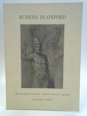 Bild des Verkufers fr Rubens in Oxford zum Verkauf von World of Rare Books