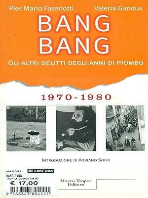 Bild des Verkufers fr Bang bang 1970-1980 zum Verkauf von Librodifaccia