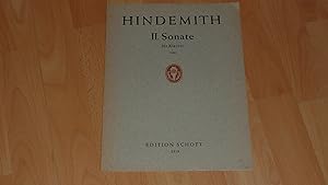 Hindemith, Paul Sonaten für Klavier. Zweite Sonate.