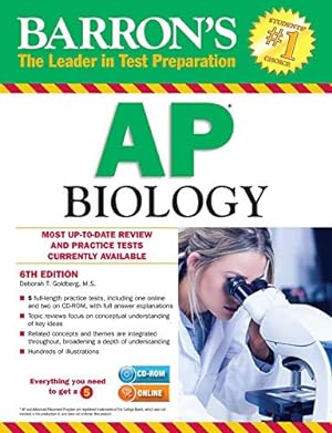 Seller image for Barron's AP Biology with CD-ROM, 6th Edition for sale by Reliant Bookstore