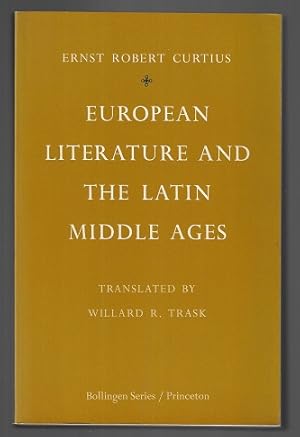 Seller image for European Literature and the Latin Middle Ages (Bollingen Series XXXVI) for sale by Nighttown Books