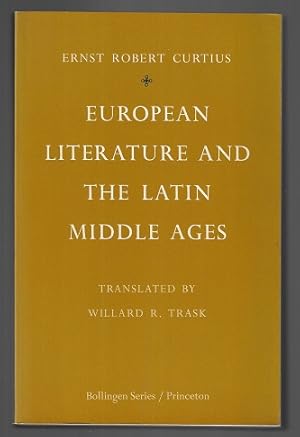 European Literature and the Latin Middle Ages (Bollingen Series XXXVI)