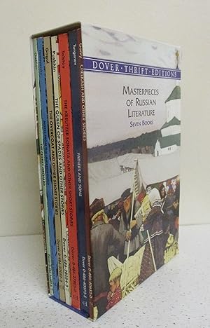 Seller image for Masterpieces of Russian Literature: Seven Books (Dover Thrift Editions) Box Set for sale by The Book Junction