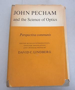 Seller image for John Pecham and the Science of Optics for sale by Midway Book Store (ABAA)
