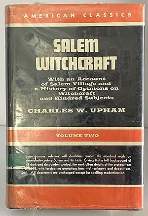 Seller image for Salem Witchcraft, Volume Two Only for sale by Books Galore Missouri