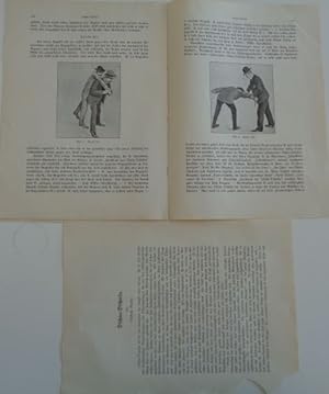 Dschiu-Dschitsu. Seiten 415-428 aus "Das große illustrierte Sportbuch" vom Verlag J.J.Arnd (Leipz...