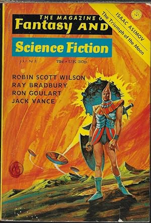 Imagen del vendedor de The Magazine of FANTASY AND SCIENCE FICTION (F&SF): June 1973 ("The Asutra") a la venta por Books from the Crypt