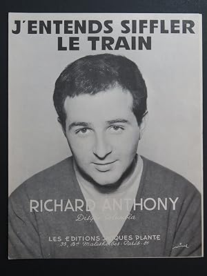 J'entends Siffler le Train Richard Anthony Chant Piano 1962