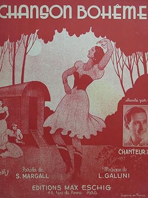 Immagine del venditore per GALLINI L. Chanson Boheme Chant Piano 1942 venduto da partitions-anciennes
