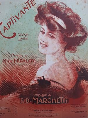 Seller image for MARCHETTI F. D. Captivante Piano 1908 for sale by partitions-anciennes