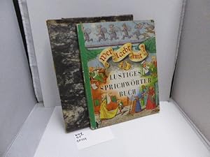 Image du vendeur pour Wer lacht mit? Lustiges Sprichwrter Buch Hrsg. Onkel Heinz. Inhaber der Holsteinischen Margarinewerke Wagner & Co. mis en vente par Schuebula