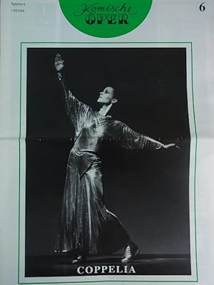 Image du vendeur pour Komische Oper. Theaterzeitung, Spielzeit 1993 / 1994, Nr. 6. Titel Coppelia mis en vente par Antiquariat Weber