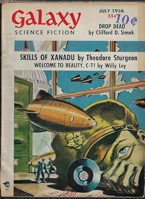 Image du vendeur pour GALAXY Science Fiction: July 1956 mis en vente par Books from the Crypt