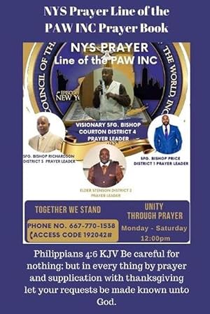 Immagine del venditore per NYS Prayer Line of the PAW INC Prayer Book (Paperback) venduto da Grand Eagle Retail