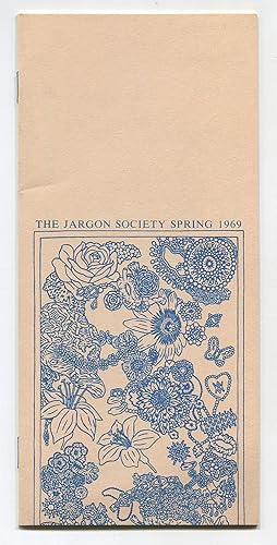 Seller image for [Publisher's Advertisement]: The Jargon Society: Spring 1969 for sale by Between the Covers-Rare Books, Inc. ABAA