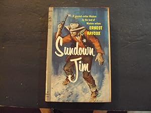 Immagine del venditore per Sundown Jim pb Ernest Haycox 6th Print 5/58 Pocket Books venduto da Joseph M Zunno