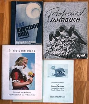 Das Kunstlichtbuch, Fotofreund Jahrbuch 1942, Niederdeutschland. Landschaft und Volkstum, Gebrauc...