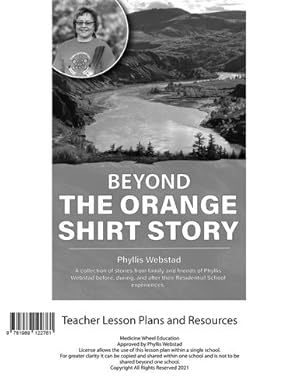 Imagen del vendedor de Beyond the Orange Shirt Story Teacher Lesson Plan by Webstad, Phyllis [Loose Leaf ] a la venta por booksXpress