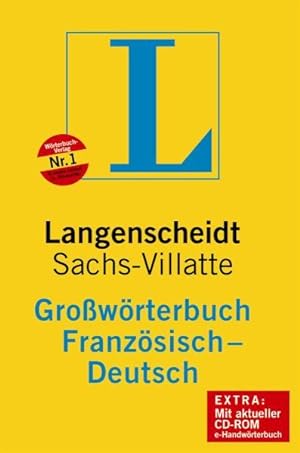 Seller image for Langenscheidt Growrterbuch Franzsisch-Deutsch for sale by Versandantiquariat Felix Mcke
