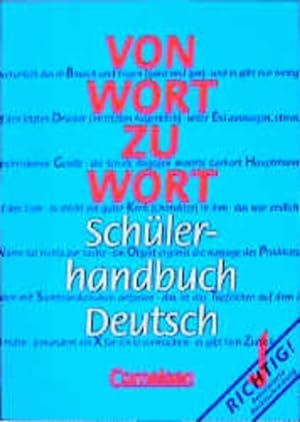 Seller image for Von Wort zu Wort - Bisherige Ausgabe: Wrterbuch: Kartoniert for sale by Versandantiquariat Felix Mcke