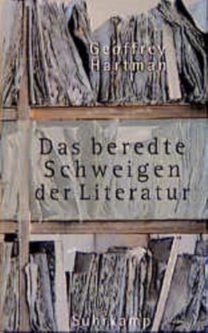 Bild des Verkufers fr Das beredte Schweigen der Literatur: ber das Unbehagen an der Kultur zum Verkauf von Versandantiquariat Felix Mcke