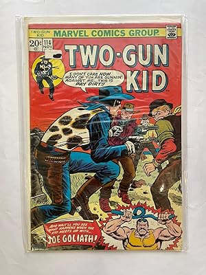 TWO-GUN-KID: When the kid Meets up with. JOE GOLIATH! Número 114.