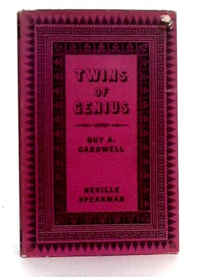 Imagen del vendedor de Twins of Genius a la venta por World of Rare Books