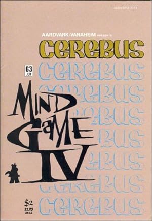 Bild des Verkufers fr CEREBUS Issue 63 (1st print - Dave Sim - 1984) zum Verkauf von Comics Monster