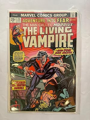 Adventures into fear: The LIVING Vampire. Número 23.