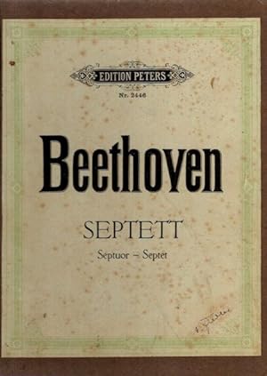 Beethoven. Septett - Nr.2446; Septuor - Septet; für Fagott, Kontrabass; Cello, Viola, Klarinette,...