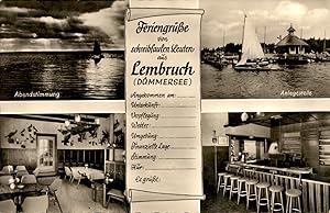 " BRINKMEYERS STRANDLUST " H. Asmus, Lembruch ( Dümmersee ) /Postkarte ungelaufen