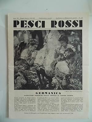 PESCI ROSSI Anno XI Maggio - Agosto 1942 XX