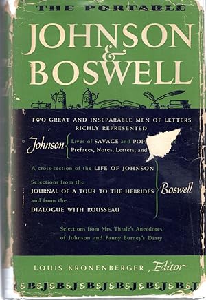 Seller image for The Portable Johnson & Boswell for sale by Dorley House Books, Inc.