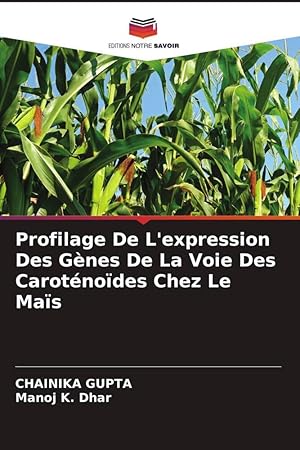 Bild des Verkufers fr Profilage De L\ expression Des Gnes De La Voie Des Carotnodes Chez Le Mas zum Verkauf von moluna