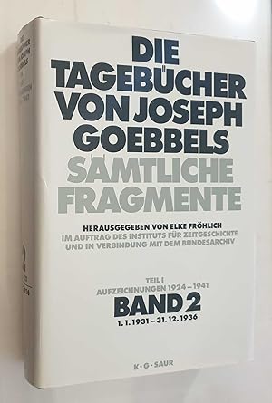 Die Tagebucher: Teil 1 - Aufzeichnungen 1924-1941, Band 2