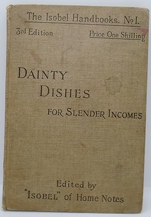Bild des Verkufers fr Dainty Dishes For Slender Incomes zum Verkauf von Juniper Books