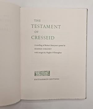 Seller image for The Testament of Cresseid for sale by Kennys Bookstore