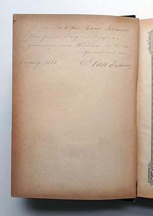 Die Oresteia des Aeschylos - Tragoedien des Sophokles - orig. Ausgabe von 1883 mit einer handschr...