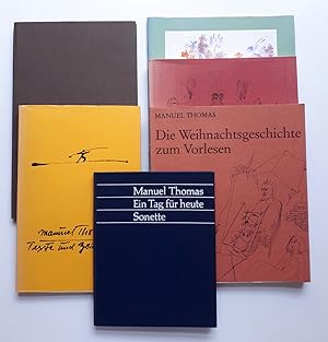 Thomas Manuel - Indios - Vorzugsausgabe mit 2 orig-Lithographien, numm, sign. / Texte und Zeichnu...