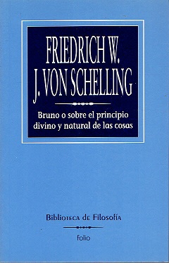 Bruno o sobre el principio divino y natural de las cosas